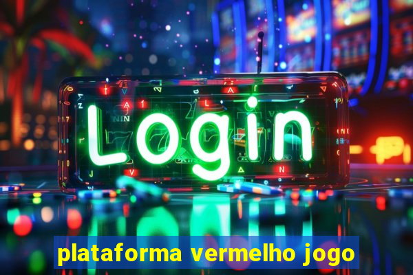 plataforma vermelho jogo